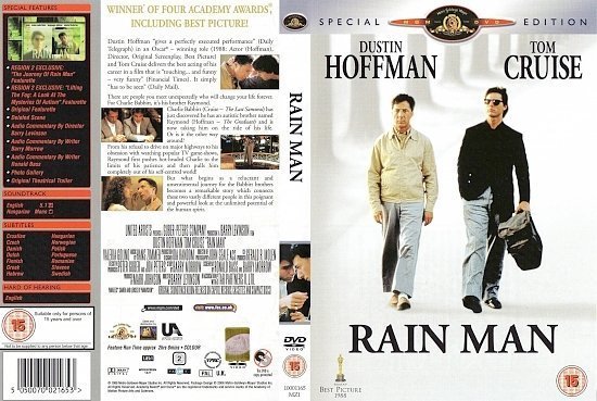 dvd cover Rain Man (1988) SE R2