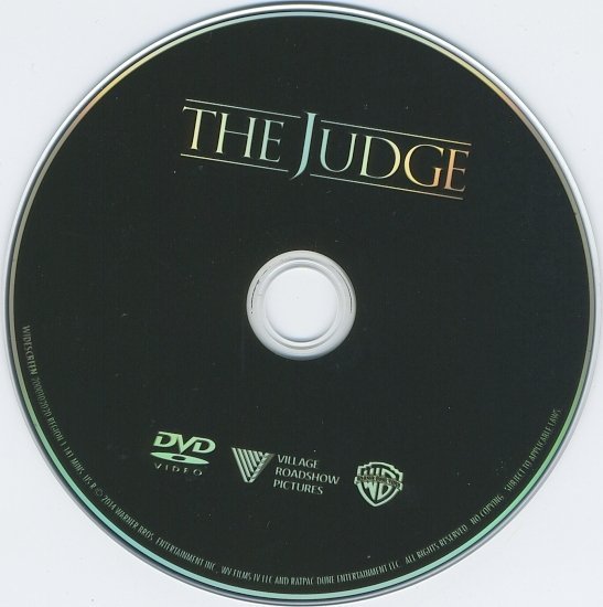 dvd cover The Judge R1 Blu-Ray