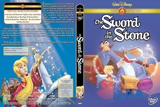 dvd cover The Sword In The Stone (1963) R1