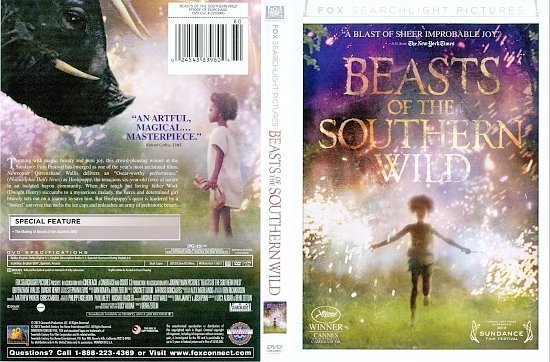 dvd cover Beasts Of The Southern Wild R1