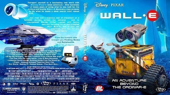 dvd cover Wall E