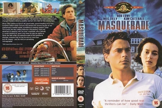 dvd cover Masquerade (1988) R2
