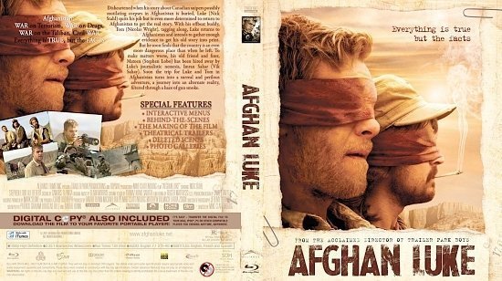 dvd cover Afghan Luke Bluray