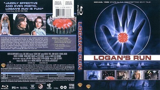 dvd cover Logan's Run (2009) Blu-Ray