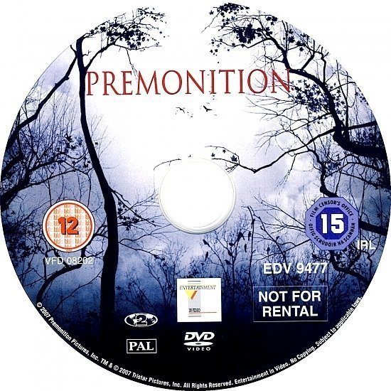 dvd cover Premonition (2007) R2