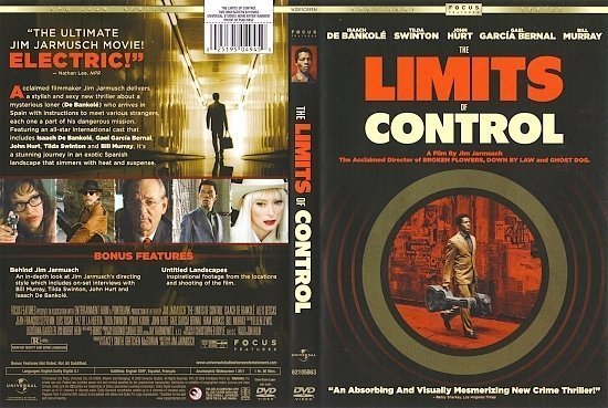 dvd cover The Limits Of Control (2009) WS R1