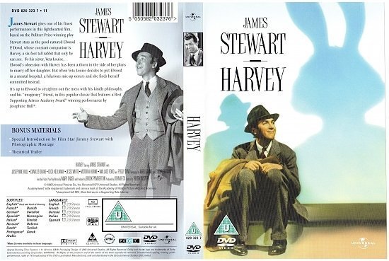 dvd cover Harvey (1950) R2