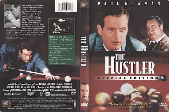 dvd cover The Hustler (1961) SE R1