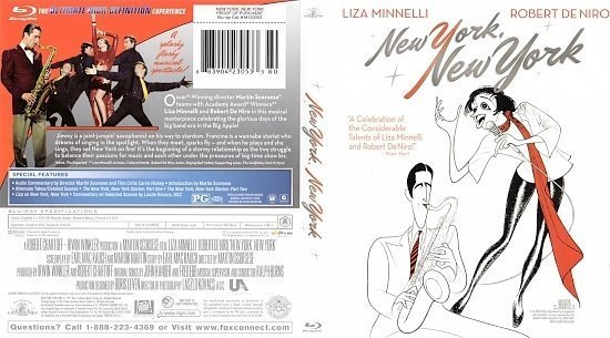 dvd cover New York, New York