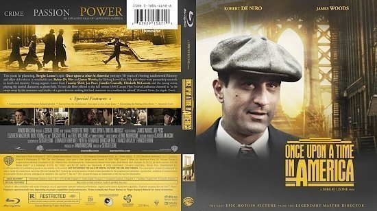 dvd cover Once Upon a Time in America