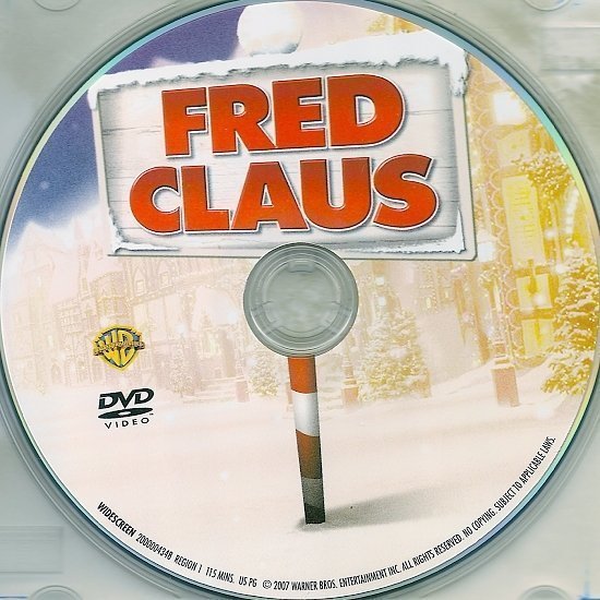 dvd cover Fred Claus (2007) R1