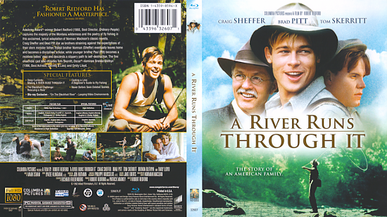 dvd cover A River Runs Through It
