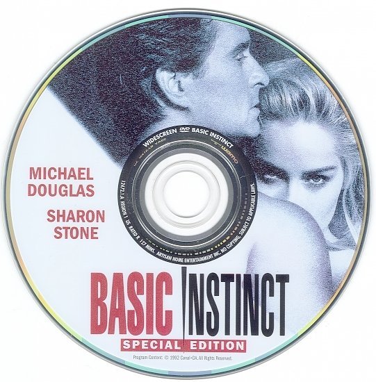 dvd cover Basic Instinct (1992) SE WS R1