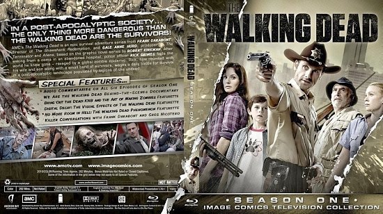 dvd cover The Walking Dead Season 1