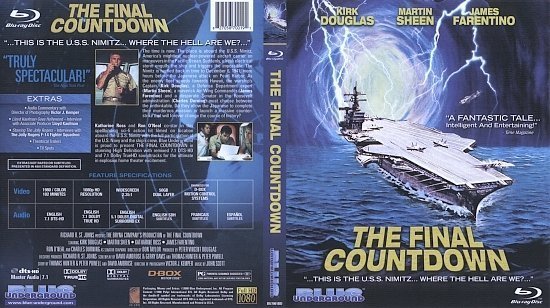 dvd cover The Final Countdown (1980) Blu-Ray