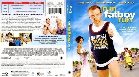 dvd cover Run Fatboy Run