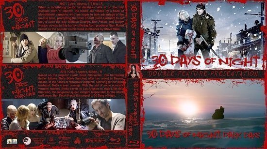 dvd cover 30 Days Of Night Double Feature