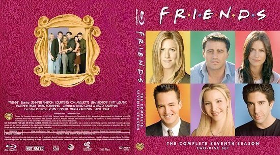 dvd cover Friends The Complete Seventh Season