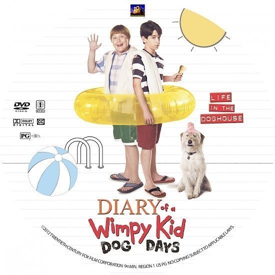 dvd cover Diary Of A Wimpy Kid: Dog Days R1