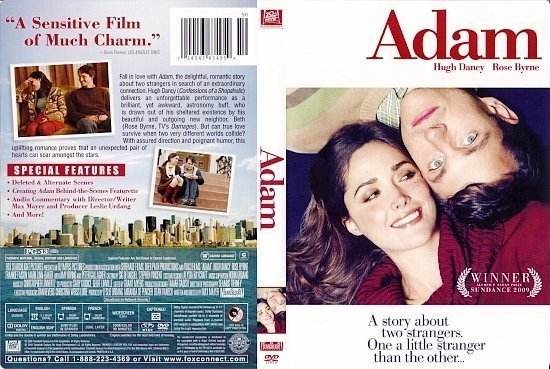 dvd cover Adam (2009) WS R1