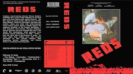 dvd cover Reds
