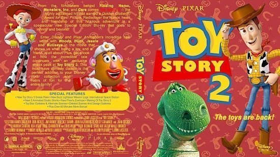 dvd cover Toy Story 2