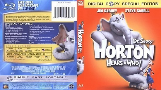 dvd cover Horton Hears A Who! (2008) Blu-Ray