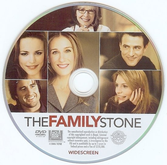 dvd cover The Family Stone (2005) WS R1