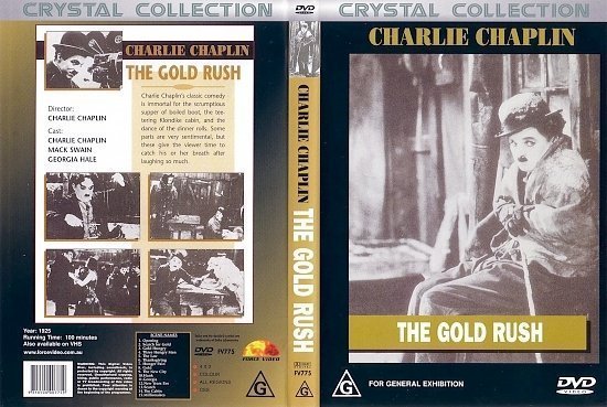 dvd cover The Gold Rush (1925) FS R4