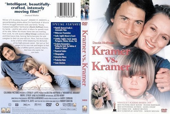 dvd cover Kramer vs. Kramer (1979) R1