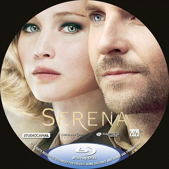 dvd cover Serena R0 Blu-Ray Custom Cover & Label