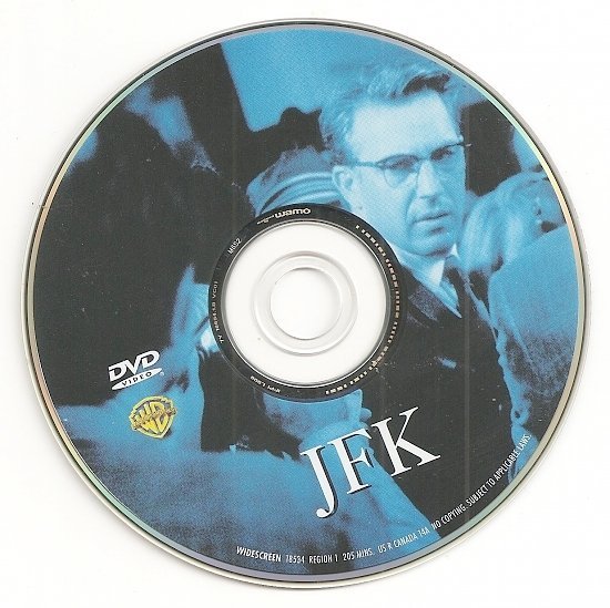 dvd cover JFK (1991) SE WS R1