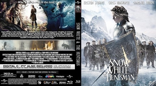 dvd cover Snow White The Huntsman