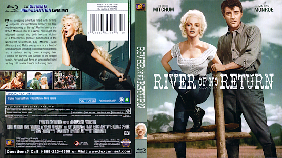 dvd cover River Of No Return