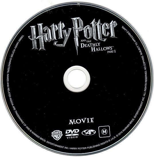 dvd cover Harry Potter And The Deathly Hallows: Part 1 (2010) WS R1 & R4