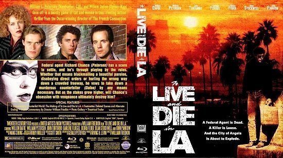 dvd cover To Live And Die In L.A.