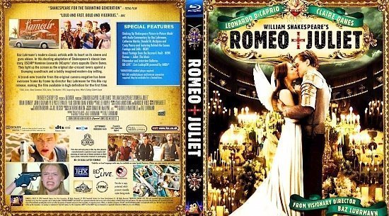 dvd cover Romeo + Juliet