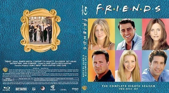 dvd cover Friends The Complete Eighth Season