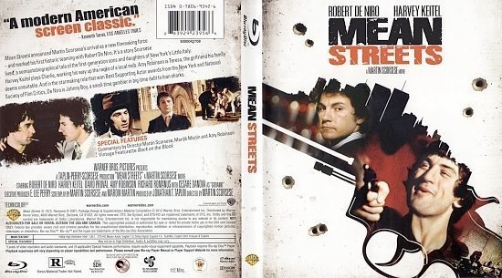 dvd cover Mean Streets