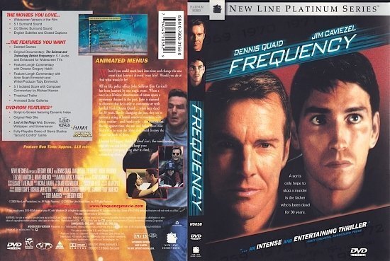 dvd cover Frequency (2000) WS R1