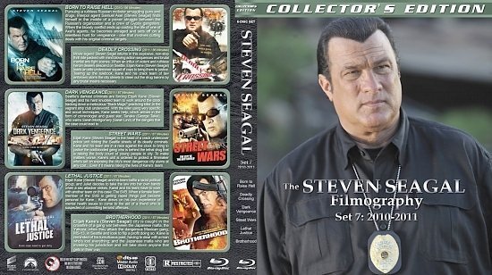 dvd cover Steven Seagal Filmography Set 7 (2010 2011)