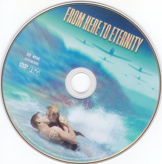 dvd cover From Here To Eternity (1953) R1