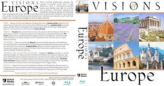dvd cover Visions of Europe