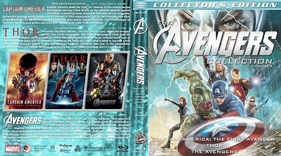 dvd cover The Avengers Collection Volume 2