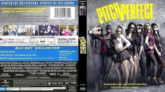 dvd cover Pitch Perfect