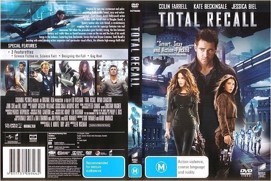 dvd cover Total Recall R4
