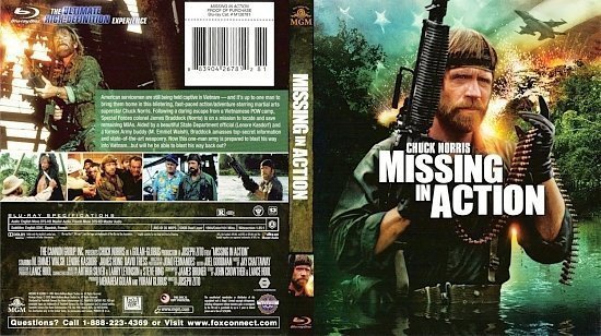 dvd cover Missing In Action