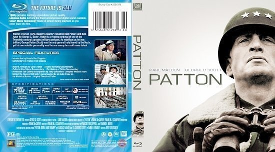 dvd cover Patton