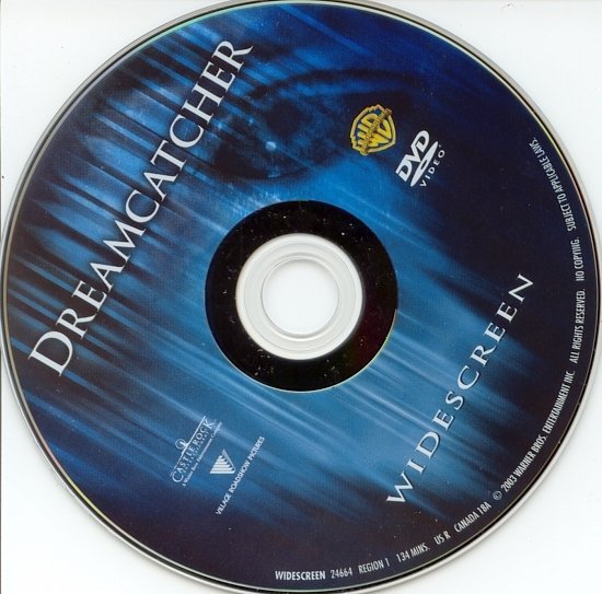 dvd cover Dreamcatcher (2003) WS R1