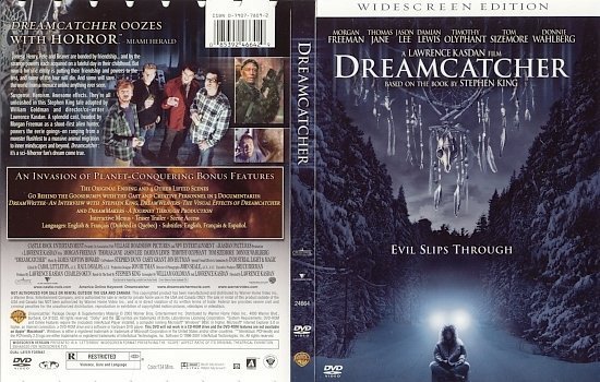 dvd cover Dreamcatcher (2003) WS R1